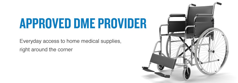 Wheelchairs and medical supplies available from Fulton Drugs